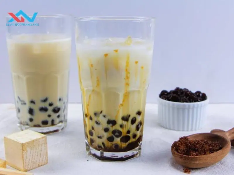 Cách pha sữa tươi trân châu đường đen