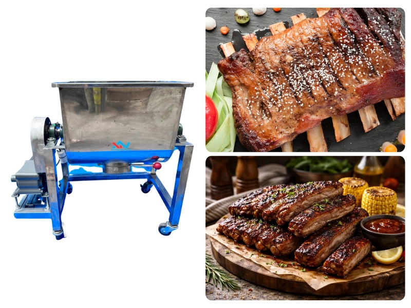 Hướng dẫn kỹ thuật nướng sườn sau khi ướp sa tế