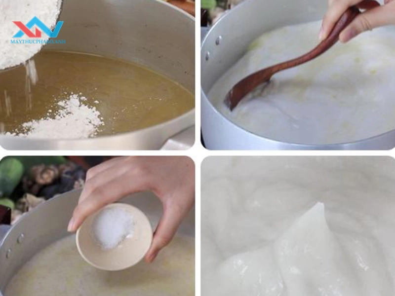 Quy trình chế biến vỏ bánh giò thơm ngon