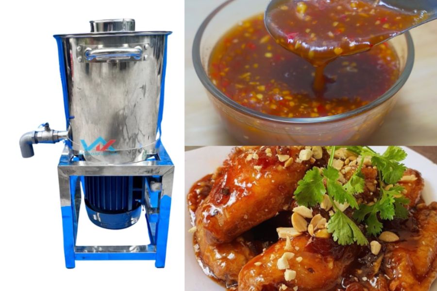 Máy Xay Sốt Me Công Nghiệp Inox - Cho Quán Ăn & Nhà Hàng