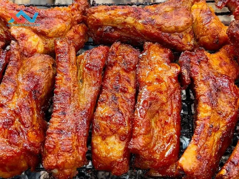 ướp sườn cọng nướng