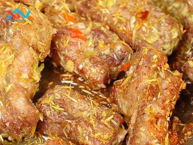 cách ướp sườn muối sả nướng