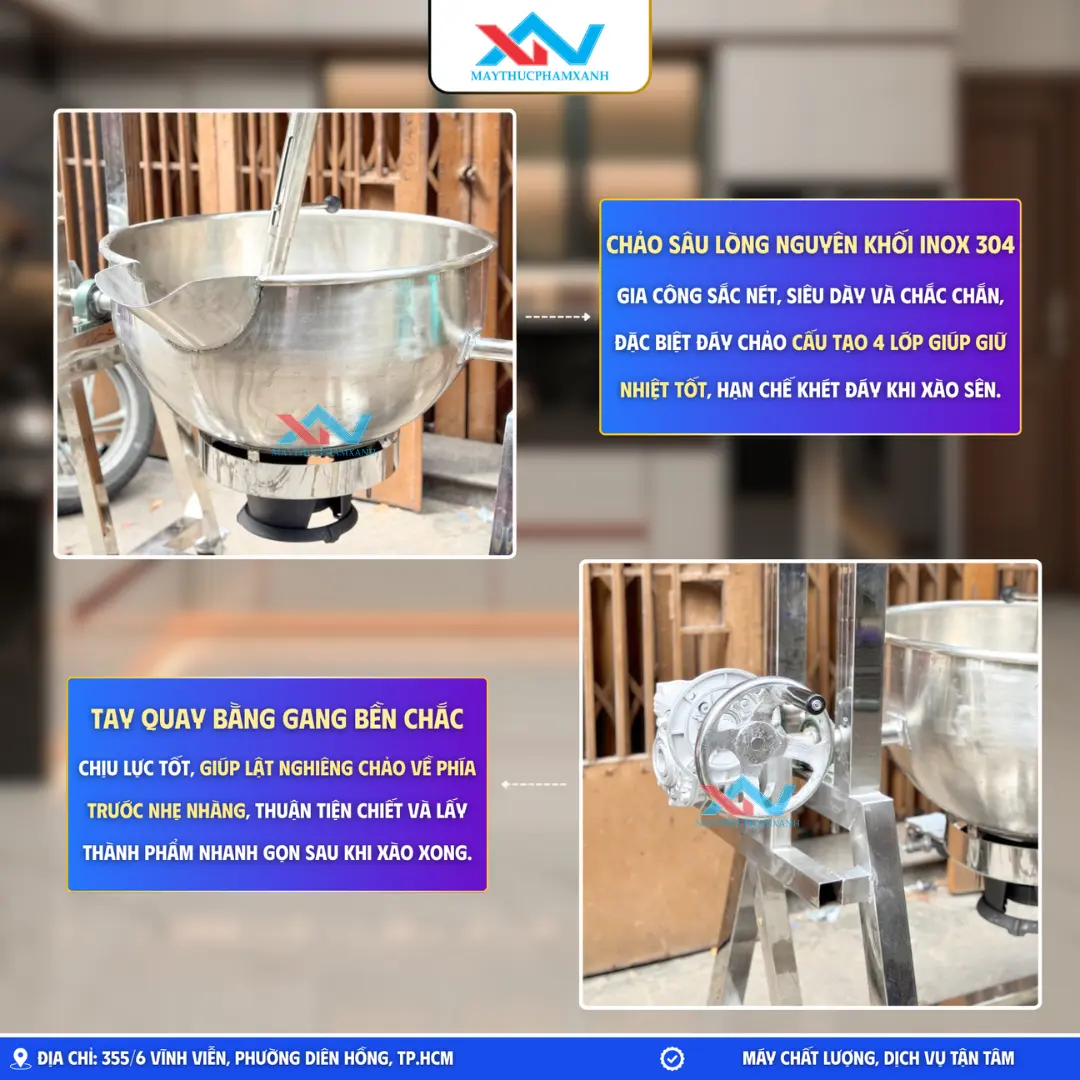 máy sên nhân đậu xanh