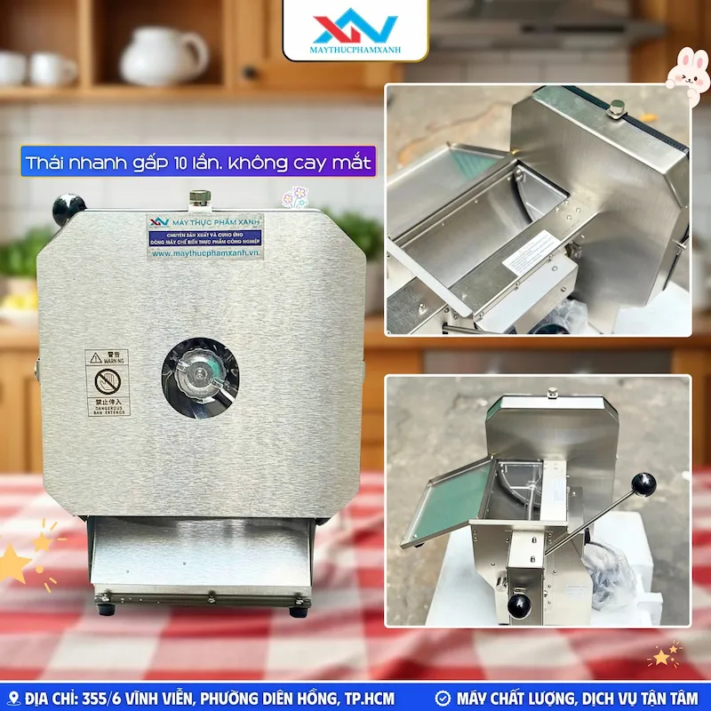 Máy thái lát rau củ Yc-250