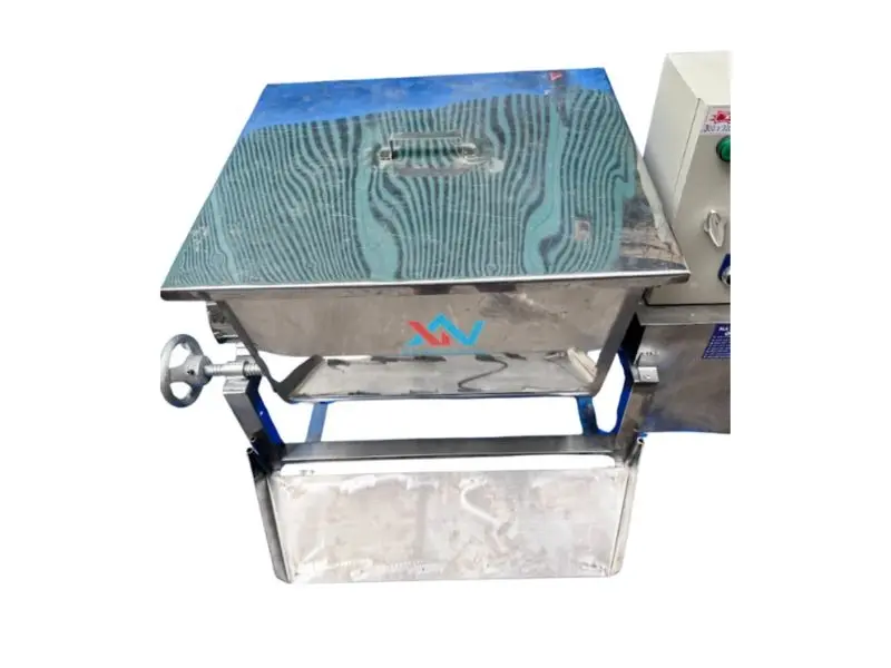 Máy trộn thịt nằm ngang có biến tần