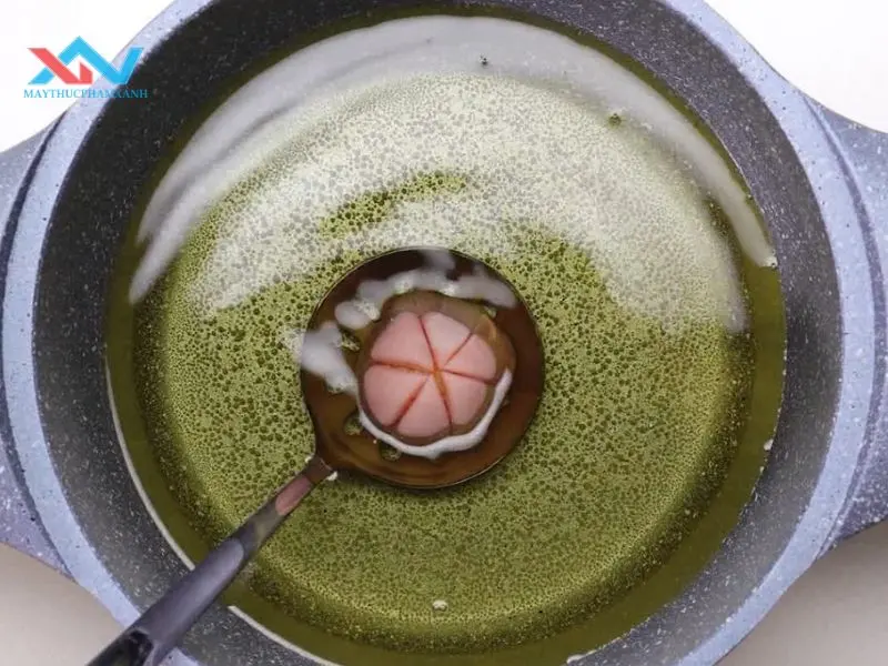 Canh nhiệt độ chiên bánh