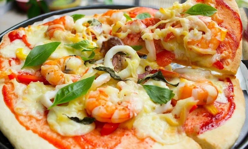 cách làm pizza hải sản cách làm pizza hải sản