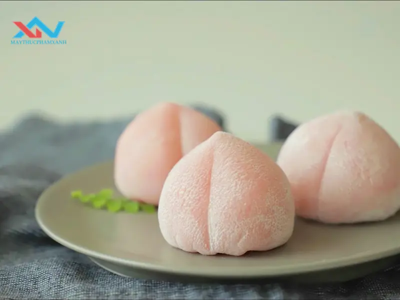 Hoàn thiện chiếc bánh mochi xinh xắn
