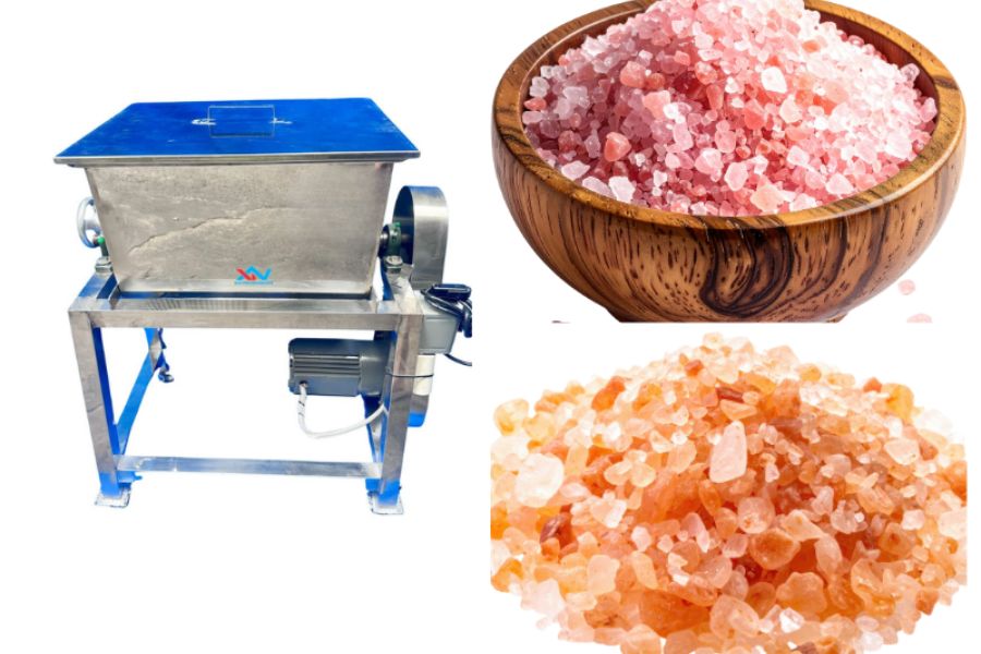 Máy Trộn Muối Hồng Himalaya Công Suất Mạnh - Trộn Đều Chuẩn