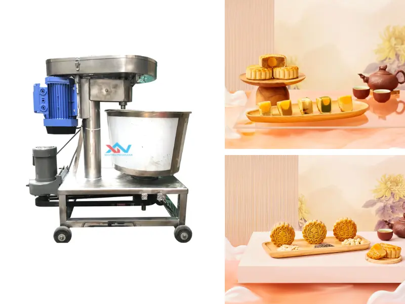 Công thức bánh trung thu dẻo yến mạch nhân đậu xanh hạt chia