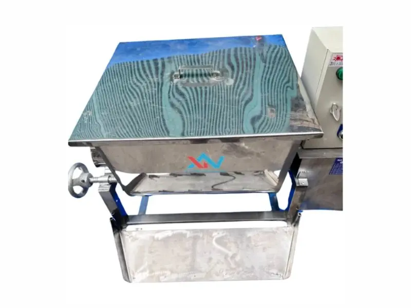 Máy trộn thịt nằm ngang có biến tần