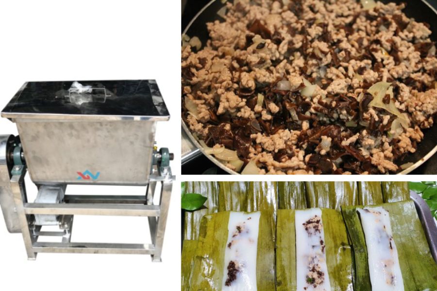 Máy Trộn Nhân Bánh Giò Chính Hãng - Công Suất Lớn
