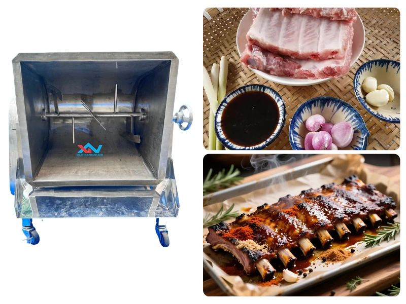 cách ướp sườn nướng