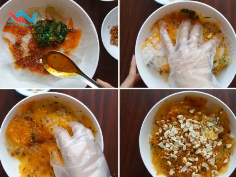 cách làm bánh tráng mỡ hành cách làm bánh tráng mỡ hành