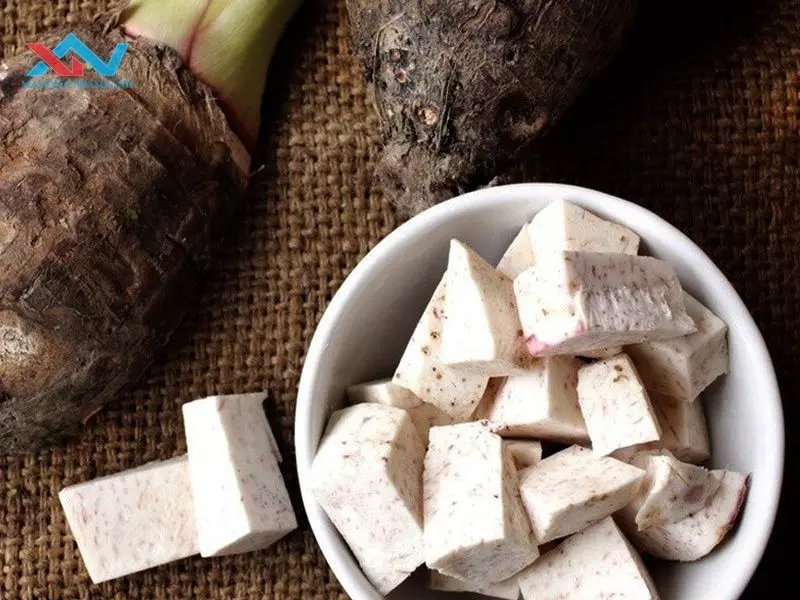 Chọn khoai môn chất lượng