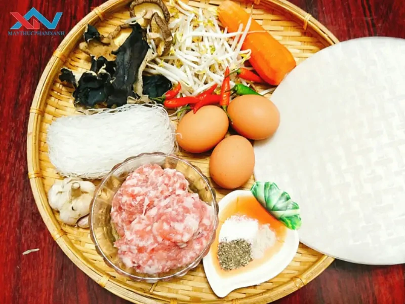 cách làm nem rán miền trung