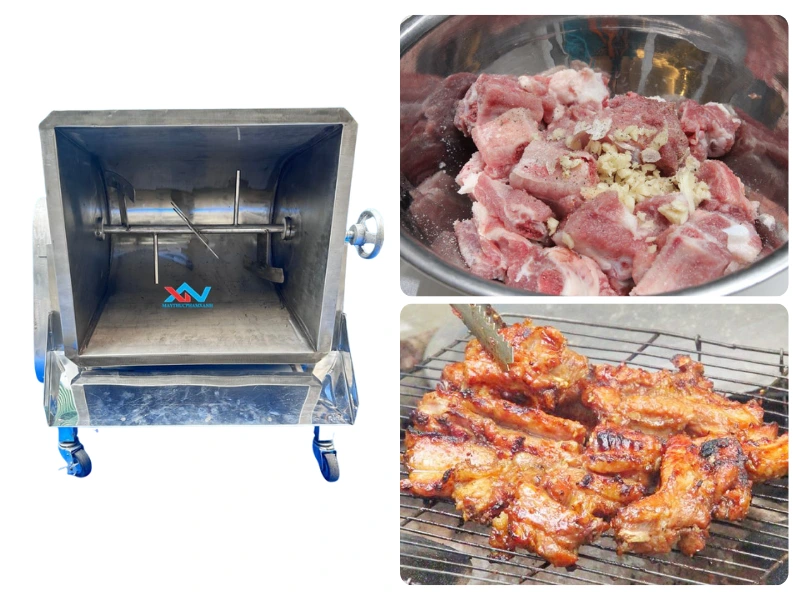 Kỹ thuật nướng sườn và cách bảo quản sau khi ướp