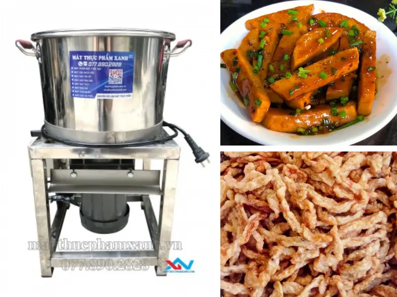 máy quết chả cá Kiên Giang