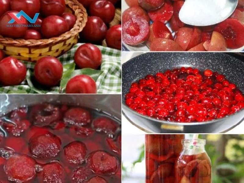 cách làm mứt mận