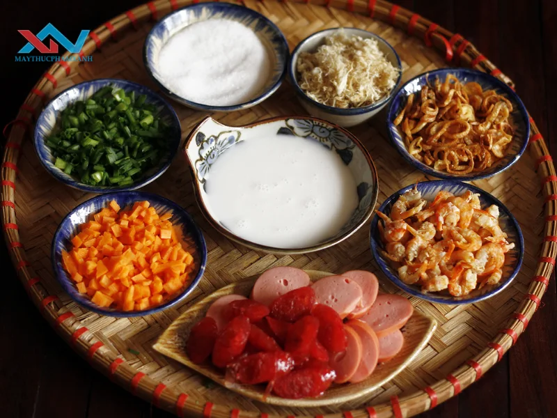 cách nấu xôi mặn