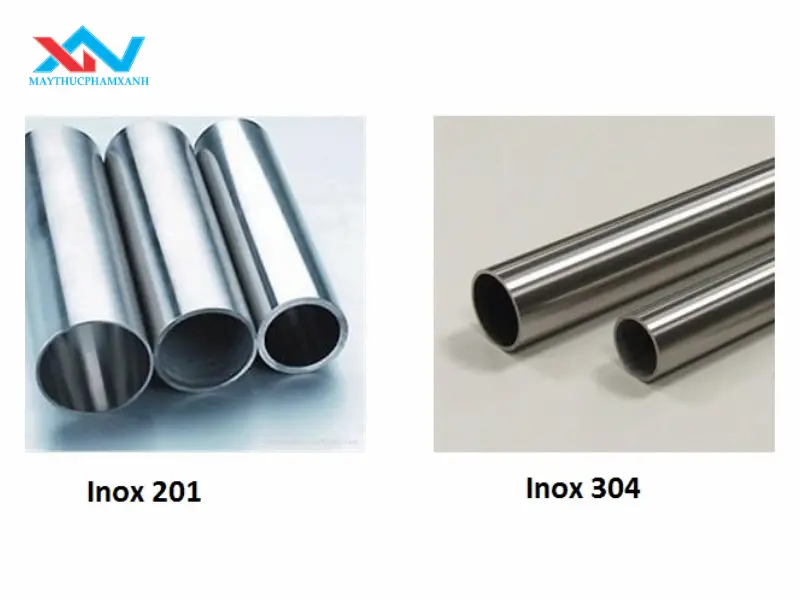 So sánh máy trộn thịt inox 304 và inox 201
