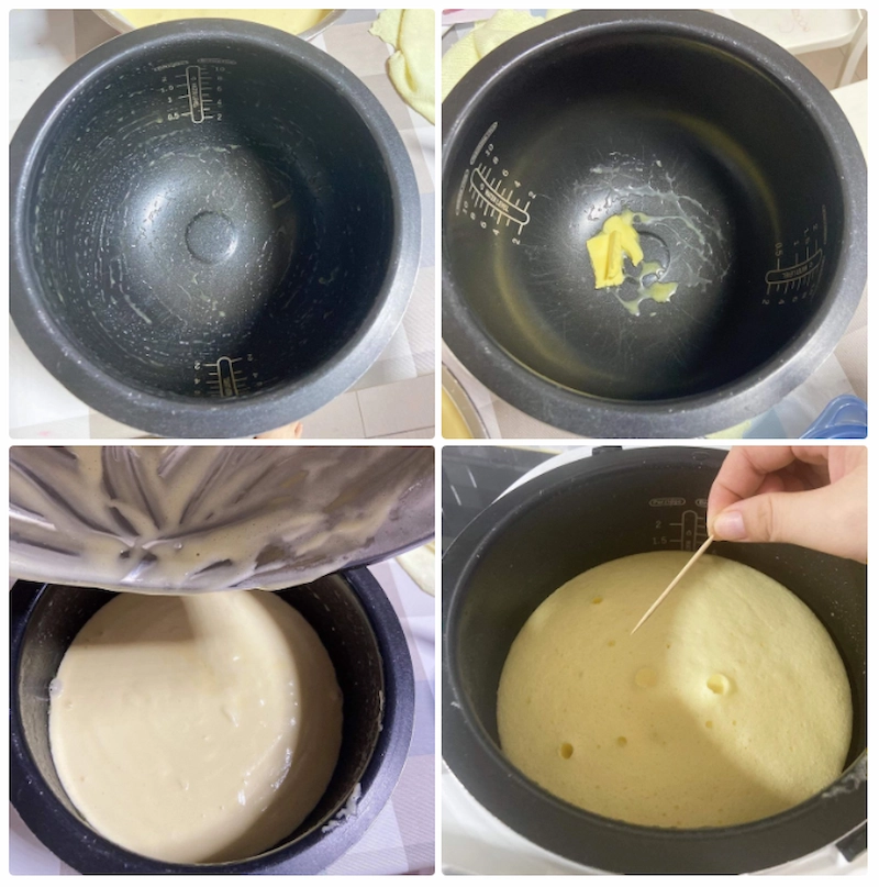 cách làm bánh bông lan bằng nồi cơm điện cách làm bánh bông lan bằng nồi cơm điện