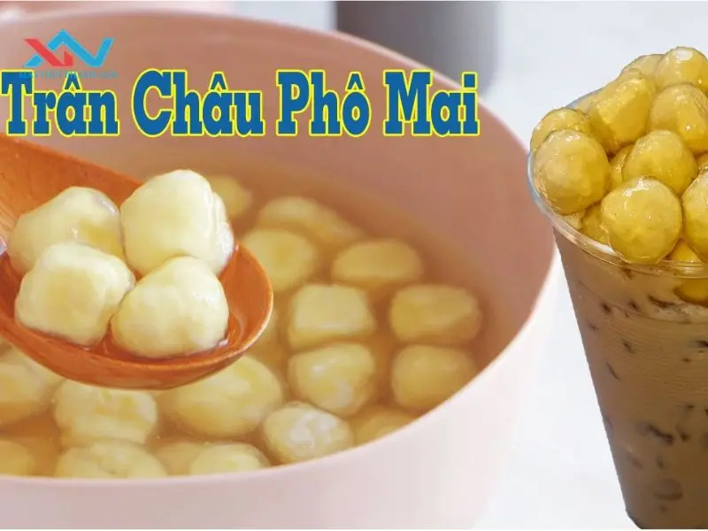 cách làm trân châu phô mai