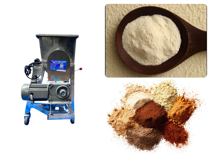 Ứng dụng máy trộn gia vị khô trong ngành thực phẩm Ứng dụng máy trộn gia vị khô trong ngành thực phẩm