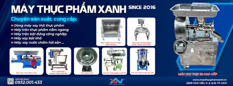 Máy Thực Phẩm Xanh – Giải pháp toàn diện cho dây chuyền sản xuất bánh Trung Thu