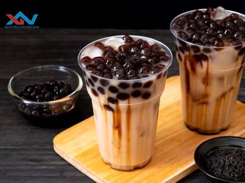 Cách pha trà sữa trân châu đường đen ngon chuẩn vị