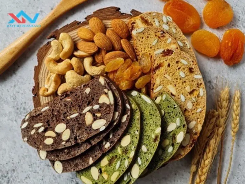 Bánh Biscotti nguyên cám hạt dinh dưỡng Bánh Biscotti nguyên cám hạt dinh dưỡng