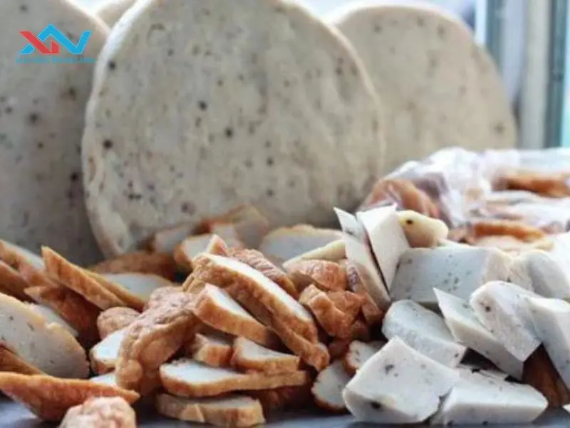 máy quết chả cá Quy Nhơn