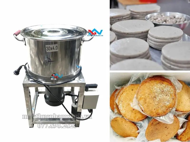 máy quết chả cá Nha Trang