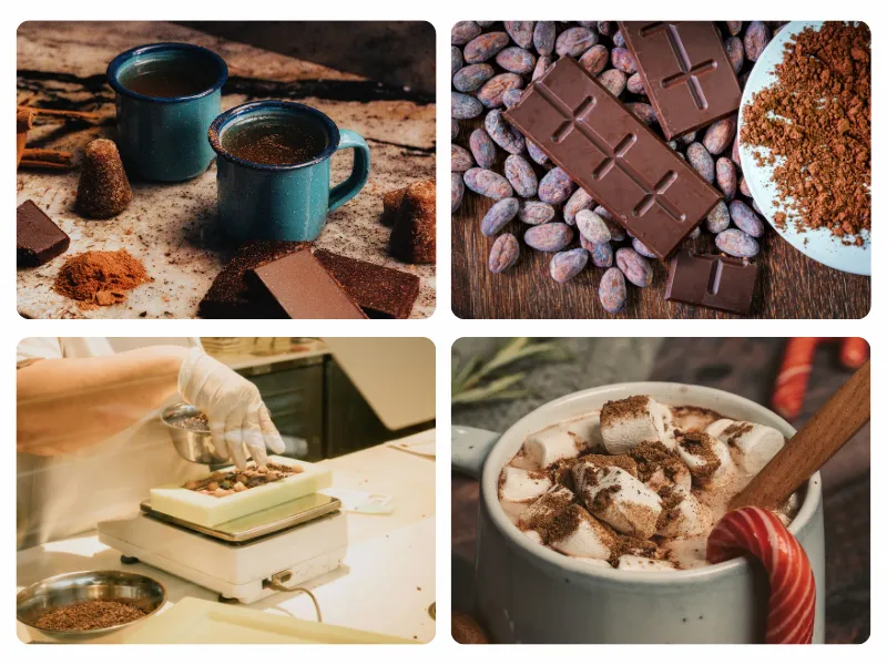 máy trộn bột cacao