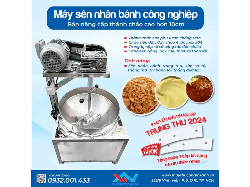 Máy sên nhân công nghiệp cao cấp