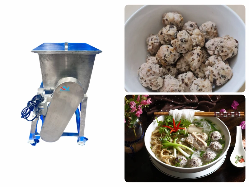 Chọn mua máy trộn thịt tại Máy Thực Phẩm Xanh
