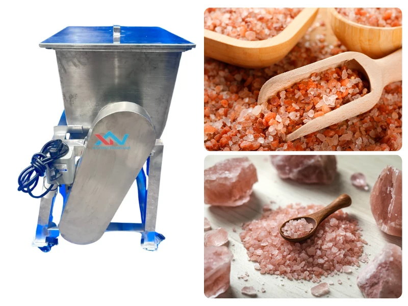 máy trộn muối hồng
