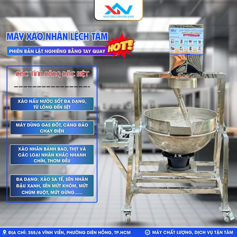 Chảo Xào Nhân Lệch Tâm - Lật Nghiêng