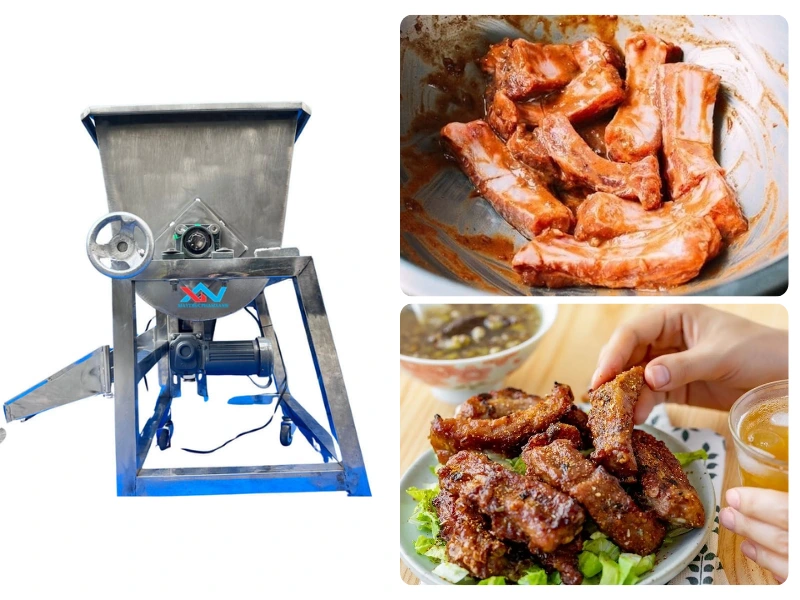 Các yếu tố ảnh hưởng đến tốc độ thấm gia vị của sườn