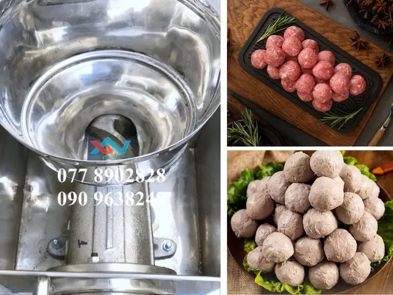 Máy quết bò viên công nghiệp