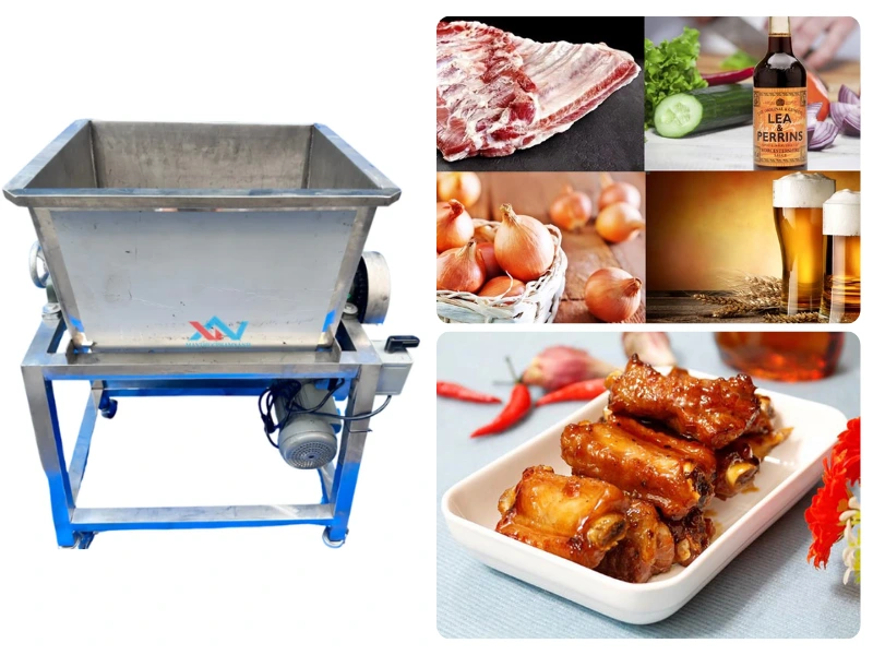 ướp sườn với bia