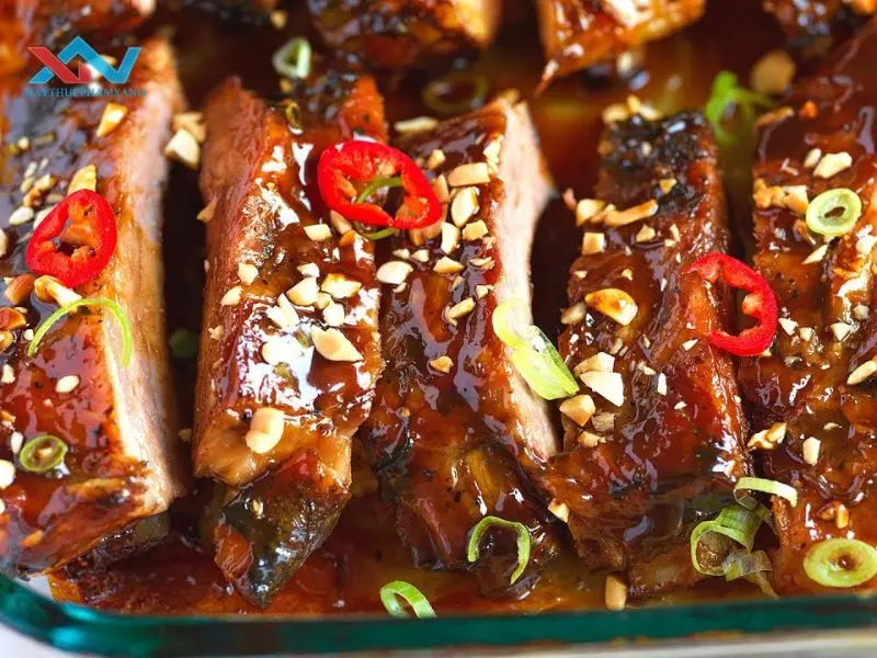 ướp sườn kiểu Nhật