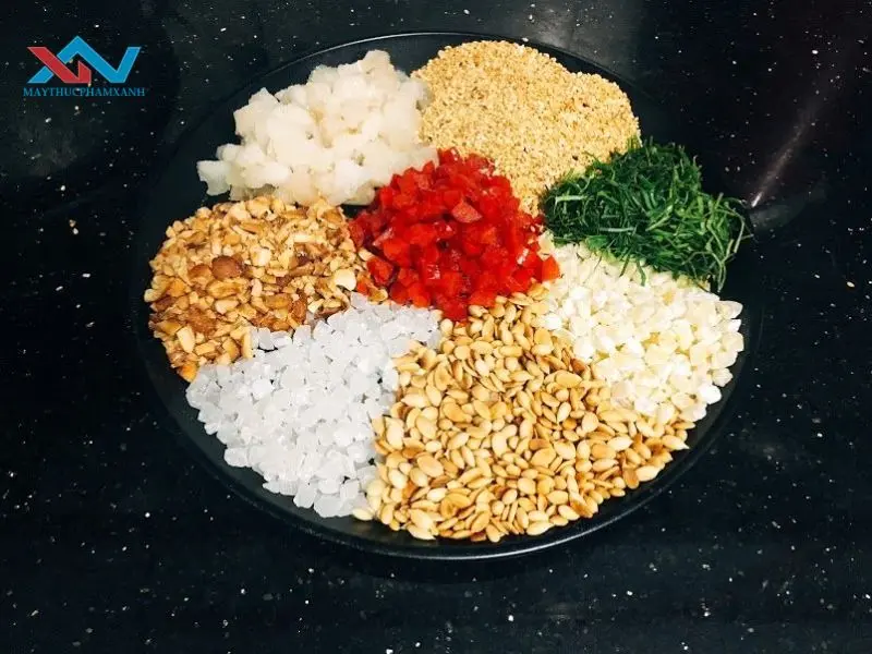 cách làm nước sốt trộn nhân thập cẩm