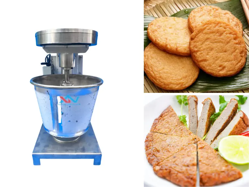 Máy Thực Phẩm Xanh - Đơn vị cung cấp máy quết chả cá giá tốt