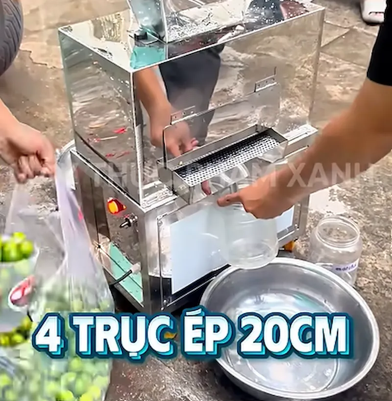 Máy ép tắc nguyên trái
