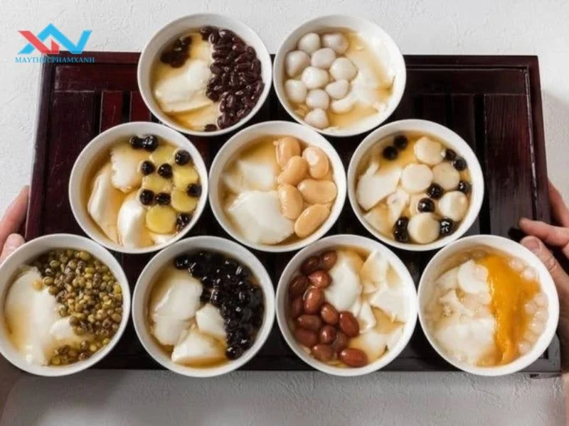 Các biến tấu tào phớ từ nước đậu ngon Các biến tấu tào phớ từ nước đậu ngon