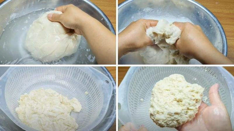 Cách làm chả lụa chay từ bột mì Cách làm chả lụa chay từ bột mì