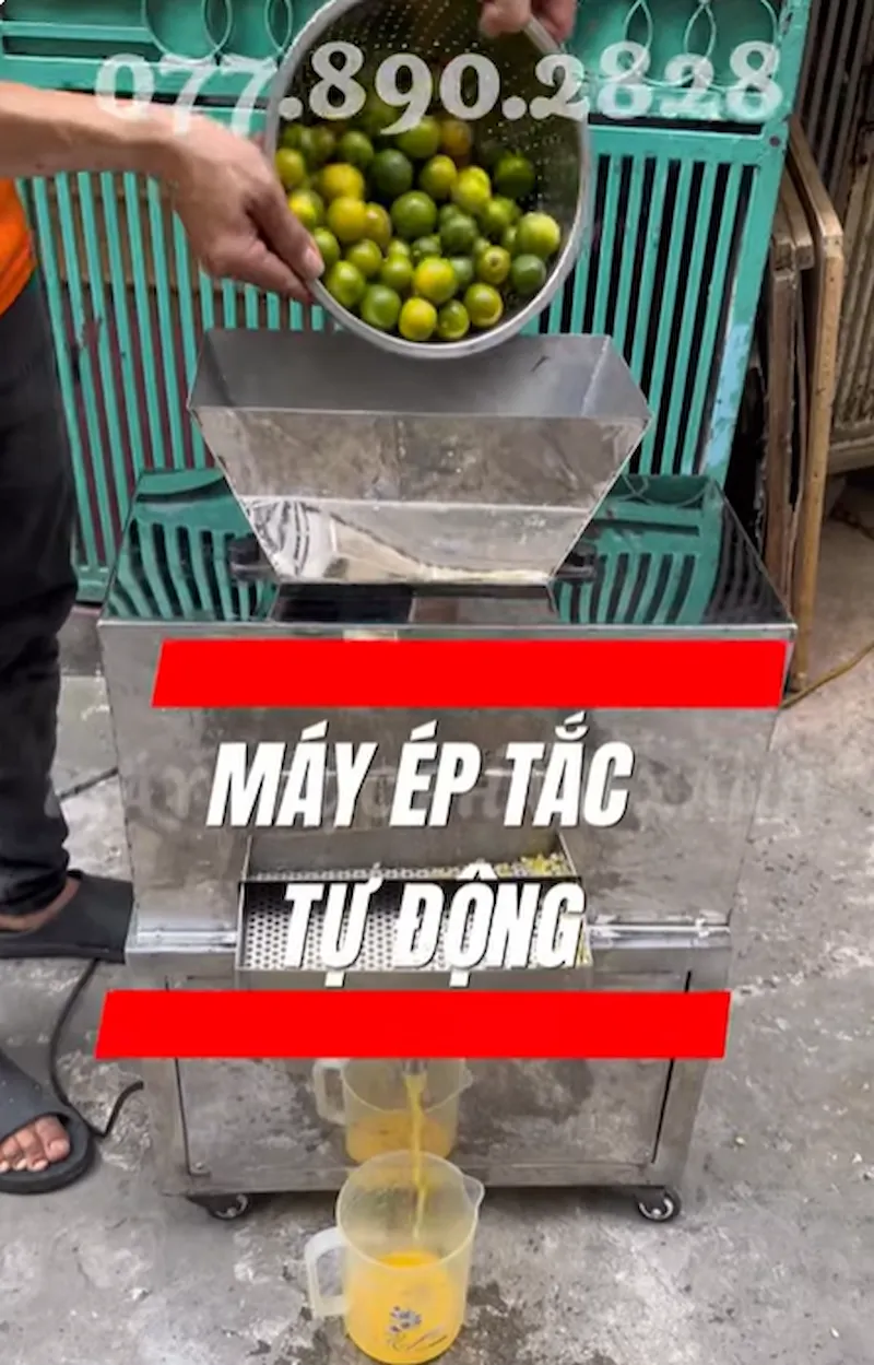 máy ép tắc cơ sở sản xuất nước chấm máy ép tắc cơ sở sản xuất nước chấm