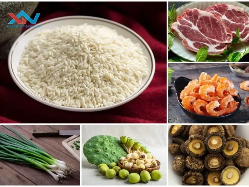 cách nấu xôi mặn của người hoa