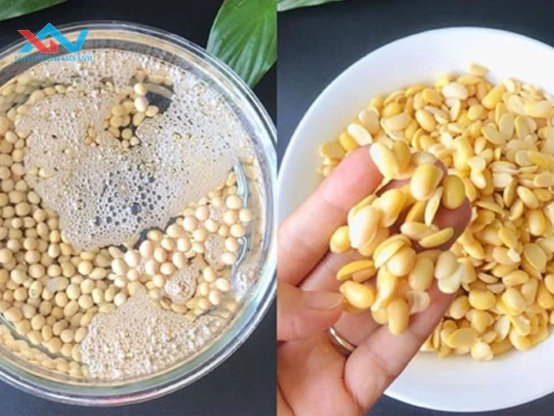làm sữa đậu nành có cần bỏ vỏ